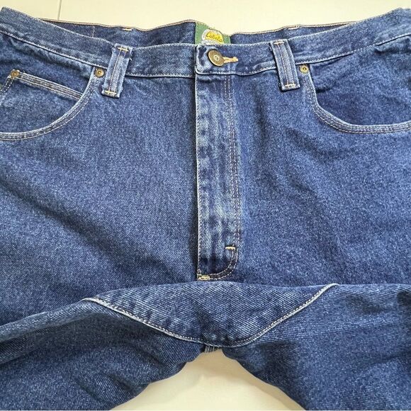 Cabela’s Roughneck Relaxed Fit Carpenter Jeans 905102D Straight Leg 40 x 30 EUC - Picture 5 of 9